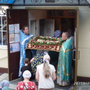 Погребение Святой Плащаницы Успения Матери  Божией