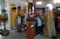 Воскресное богослужение в Неделю 21-ю по Пятидесятнице в храме священномученика Серафима