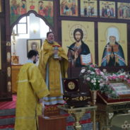 Богослужение в среду Седмицы 21-й по Пятидесятнице в храме священномученика Серафима