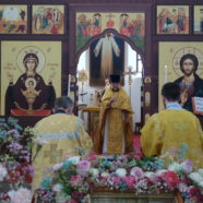 Богослужение в пятницу Седмицы 21-й по Пятидесятнице в храме священномученика Серафима
