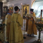 Богослужение в храме Священномученика Серафима в пятницу седмицы 22-й по Пятидесятнице