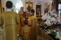 Воскресное богослужение в Неделю 22-ю по Пятидесятнице в храме священномученика Серафима