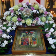 Богослужение в храме священномученика Серафима в праздник Введения во храм Пресвятой Богородицы