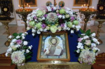 Богослужение в субботу Недели 26-й по Пятидесятнице в храме священномученика Серафима