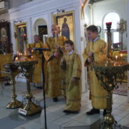 Воскресное богослужение в Неделю 29-ю по Пятидесятнице в храме священномученика Серафима