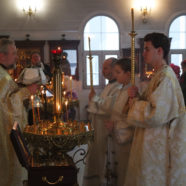 Воскресное богослужение в Неделю 31-ю по Пятидесятнице в храме священномученика Серафима