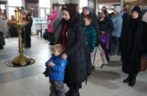 Воскресное богослужение в Неделю 33-ю по Пятидесятнице в храме священномученика Серафима