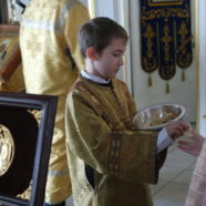 В 17-ю годовщину интронизации Святейшего Патриарха Кирилла в храме священномученика Серафима прошло праздничное Богослужение