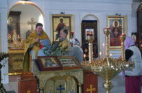 Богослужение во вторник 1-й приуготовительной седмицы к Великому посту в храме Священномученика Серафима