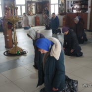 Первая Литургия преждеосвященных Даров совершена в храме Священномученика Серафима