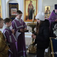 Богослужение в храме Священномученика Серафима в Неделю 1-ю Великого поста, Торжество Православия