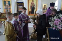 Богослужение в храме Священномученика Серафима в Неделю 1-ю Великого поста, Торжество Православия