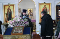 Богослужение в пятницу 3-й седмицы Великого поста в храме Священномученика Серафима