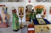18 июля в день памяти перенесения мощей прп. Сергия Радонежского в храме была отслужена Божественная литургия.