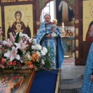 Богослужение в праздник Благовещения Пресвятой Богородицы в храме священномученика Серафима