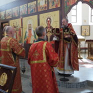 Богослужение в храме священномученика Серафима в день Радоницы