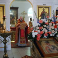 В день памяти святителя Николая Чудотворца богослужение в храме священномученика Серафима