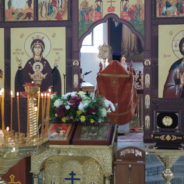 Богослужение в среду Седмицы 4-й по Пасхе, Преполовение Пятидесятницы. в храме священномученика Серафим