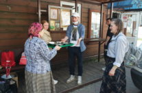 Приходом храма священномученика Серафима, митрополита Петроградского г. Москвы осуществляется социальная работа
