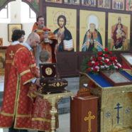 Богослужение в субботу Седмицы 4-й по Пасхе в храме священномученика Серафима.  День Победы в Великой Отечественной Войне 1941-1945 гг.