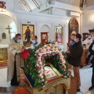 Рождественский молебен со Святым Причастием для детей и Рождественский детский праздник в храме священномученика Серафима