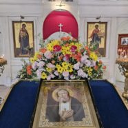Богослужение в день памяти преподобного Серафима Саровского в храме священномученика Серафима. 15.01.2024г.
