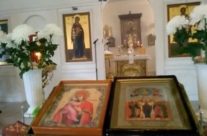 Богослужение в среду Седмицы 7-й по Пасхе в храме священномученика Серафима