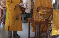 Богослужение в день празднования памяти Усекновения главы Иоанна Предтечи в храме Священномученика Серафима . День трезвости
