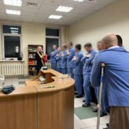 Настоятель храма священномученика Серафима, митрополита Петроградского посетил военный госпиталь.